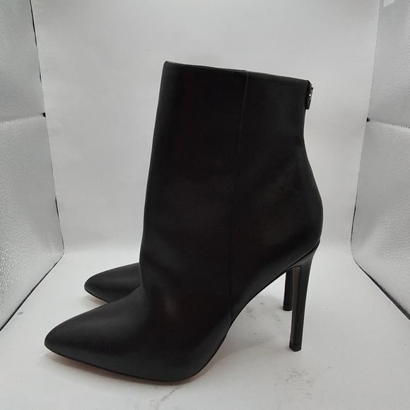 Sam Edelman Wrenley Zipper Heels Ankle Boots SZ 6.5 - Picture 3 of 8
